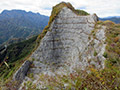 胡桃指沢左岸尾根、白石山（毘沙門山）東稜、長合沢左岸尾根