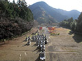 鳩ノ巣城山西尾根、天地山北尾根